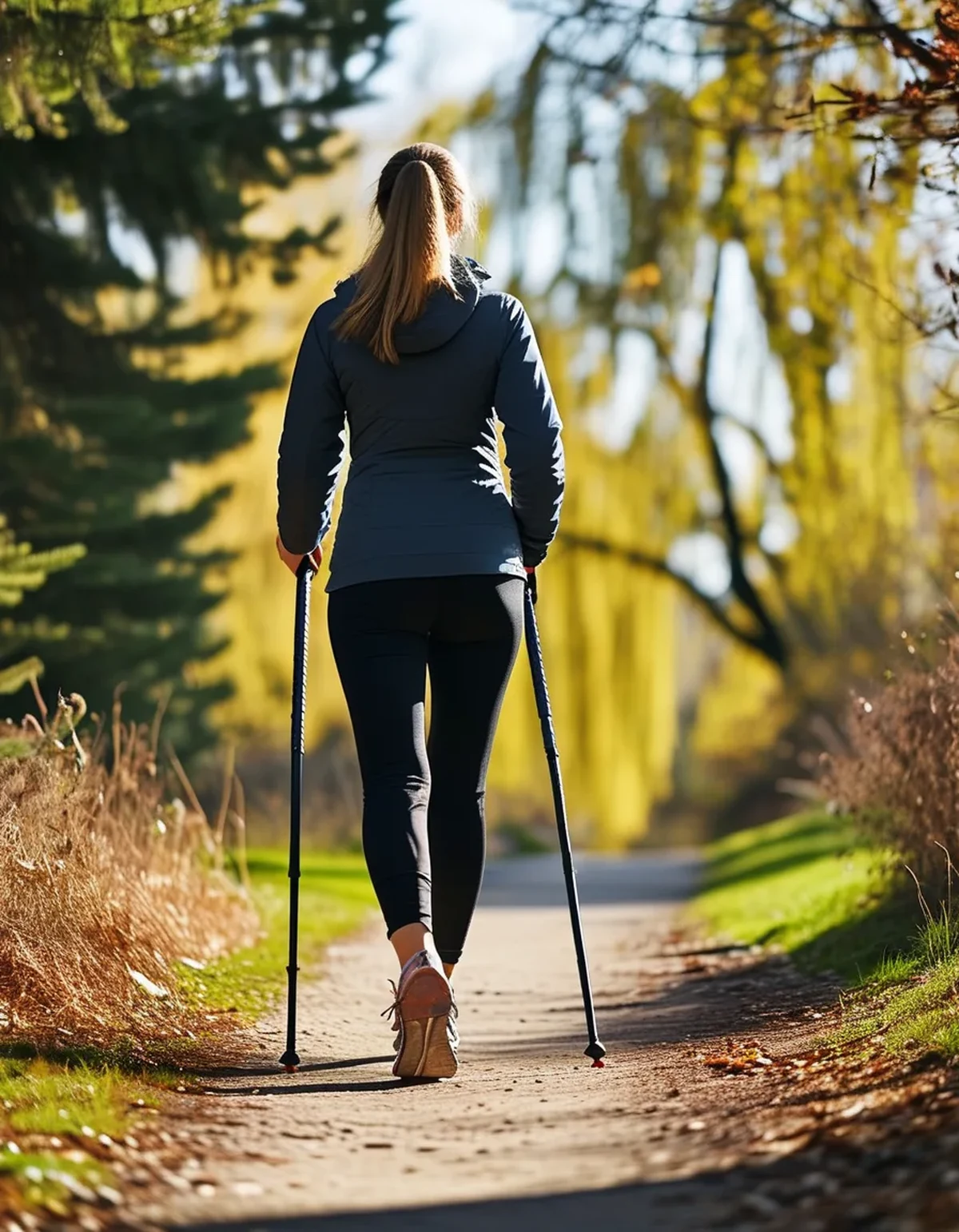 What Worn Pole Baskets Are Telling You About Your Nordic Walking Technique