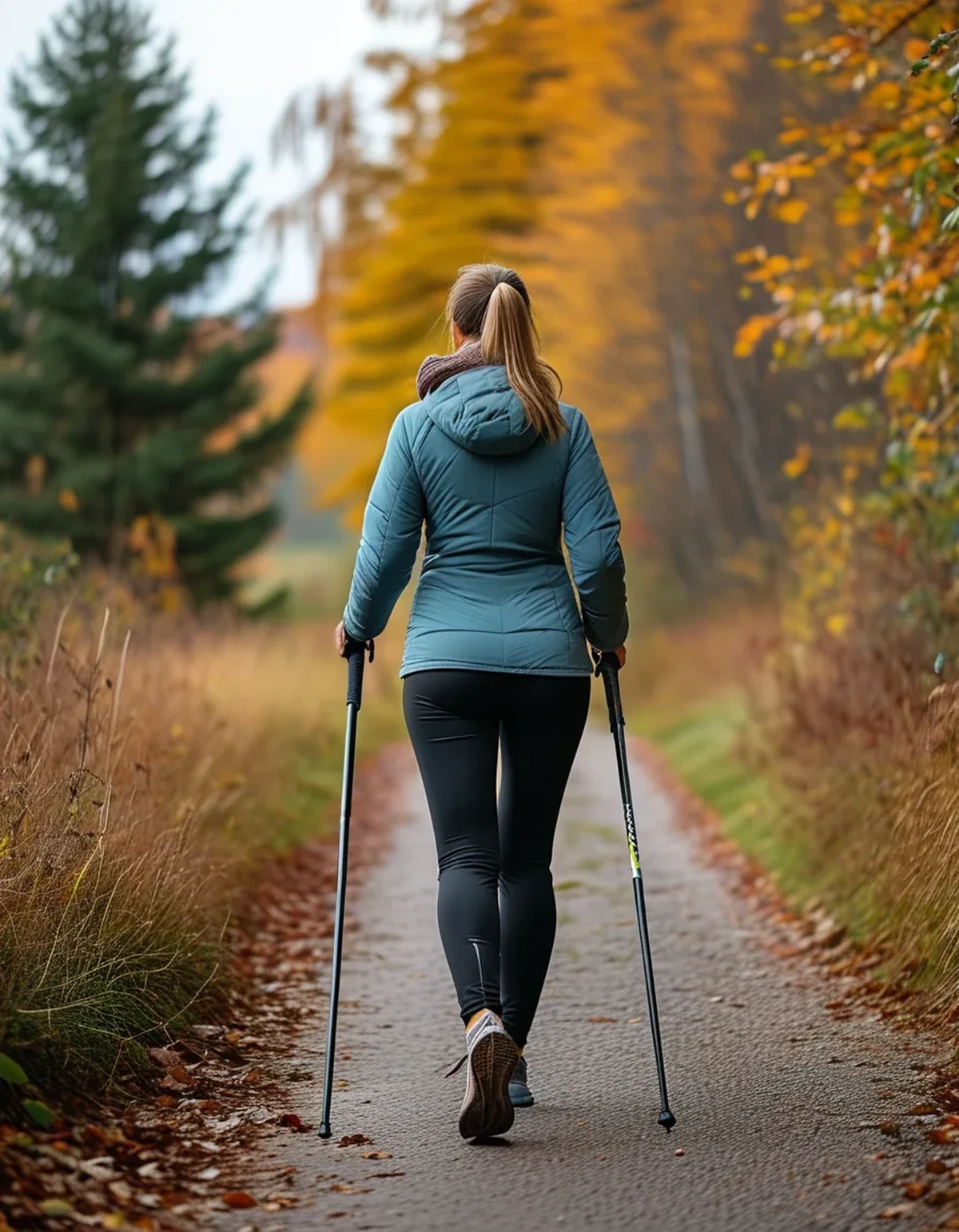 Why Your Nordic Walking Heart Rate Drops When You Get Tired